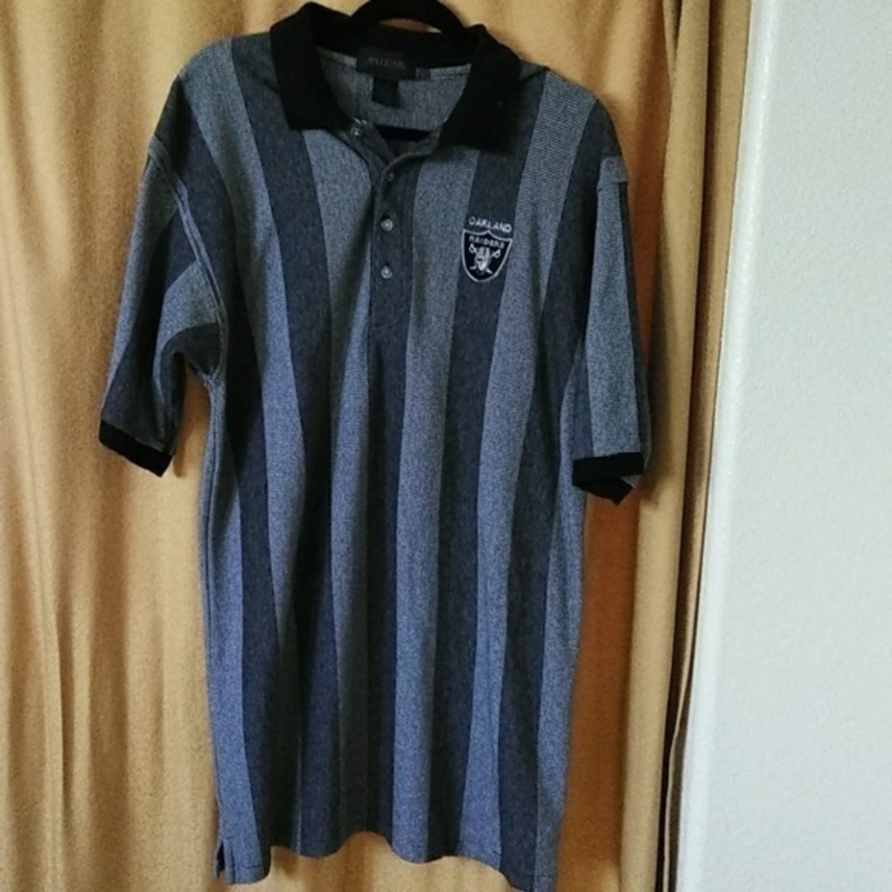 Mens Oakland Raiders poli style shirt
